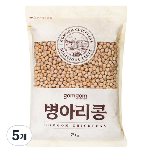 곰곰 병아리콩, 2kg, 5개