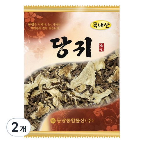 동광종합물산 당귀 국내산, 100g, 2개