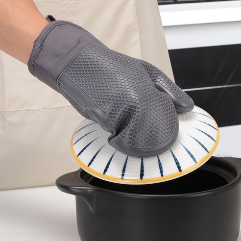 안전하고 편안한 요리와 베이킹을 위한 코멧 홈 실리콘 오븐 장갑