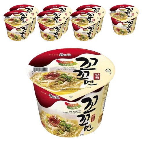 팔도 꼬꼬면 왕컵 105g, 8개