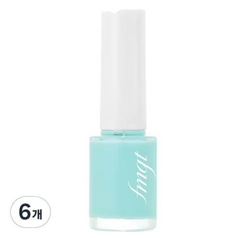 더페이스샵 fmgt 스타일 네일 7ml, 21BL 설레는 기프트 박스, 6개