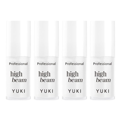 유키 프로페셔널 하이라이터 빔 5ml, 01 마시멜로우, 4개