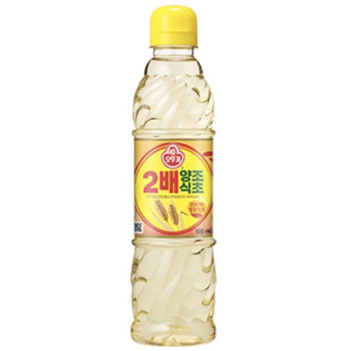 오뚜기 2배 양조식초, 1.5L, 4개