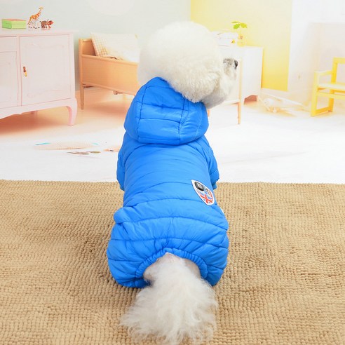 제제펫 패치포인트 애견 올인원패딩, G106PDFC126