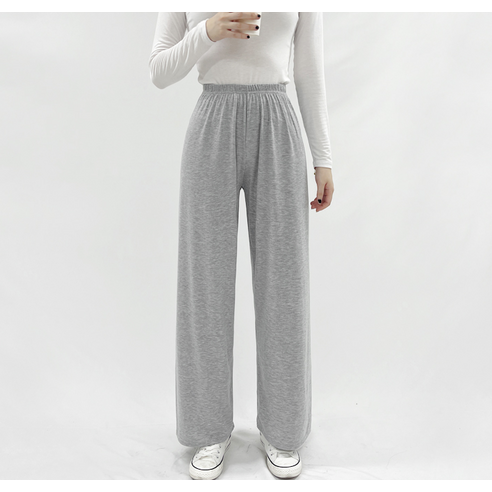 가비진 여성용 스판 와이드 밴딩팬츠: 편안함과 스타일의 완벽한 조화