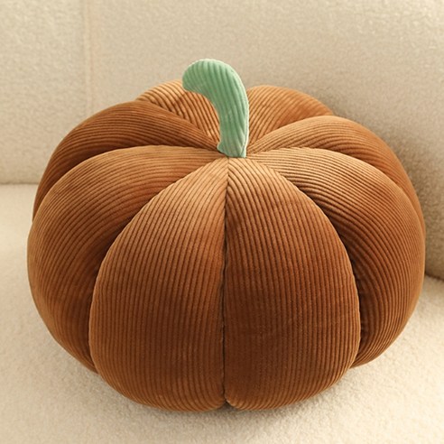 언헤브 보들보들 호박 쿠션, D 브라운