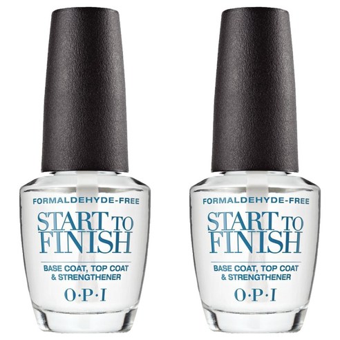 오피아이 스타트 투 피니쉬 탑코트 15ml, 2개