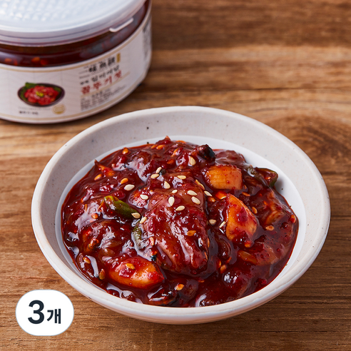 일미어담 꼴뚜기젓, 150g, 3개