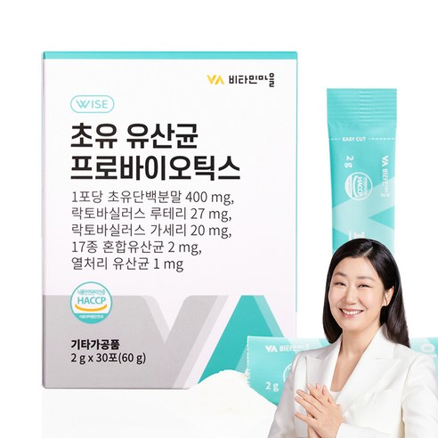 비타민마을 초유 유산균 프로바이오틱스, 60g, 1개