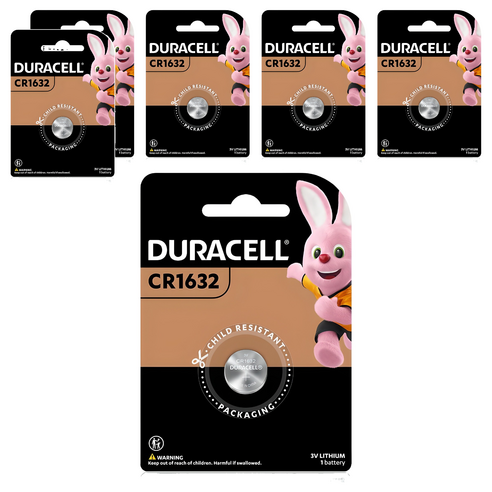 듀라셀 리튬 코인 건전지, 1개입, 6개
