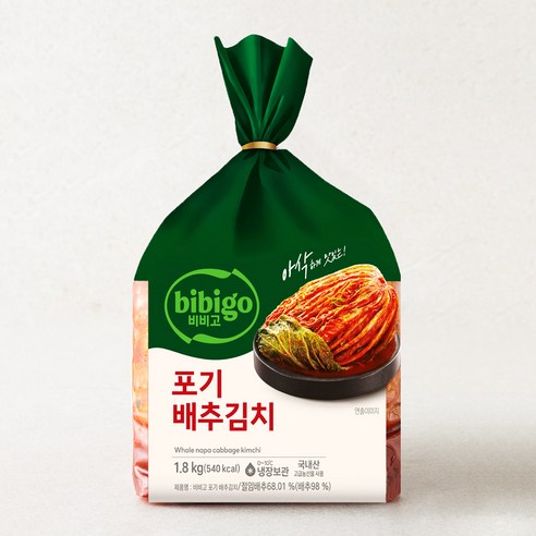 깊은 맛과 신선함이 살아있는, 비비고 포기 배추김치 이야기 비비고포기김치