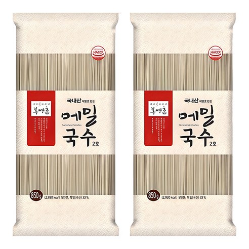 봉평촌 메밀국수