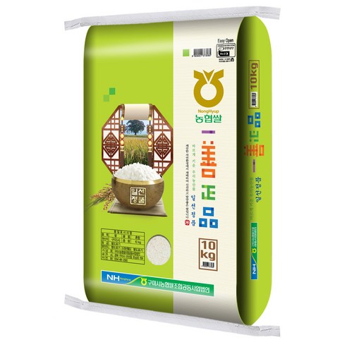 구미시농협 2024년산 햅쌀 일선정품 쌀 백미, 상등급, 10kg, 1개