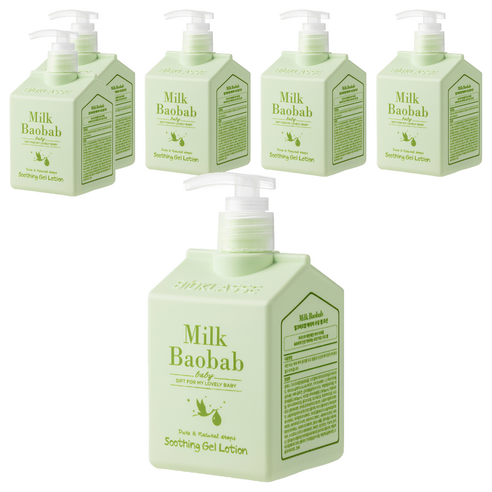 밀크바오밥 비오클라쎄 베이비 수딩 젤 로션, 250ml, 6개