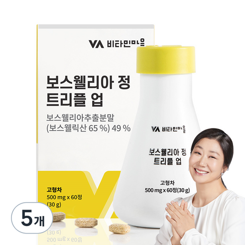 비타민마을 보스웰리아 정 트리플 업, 5개, 30g