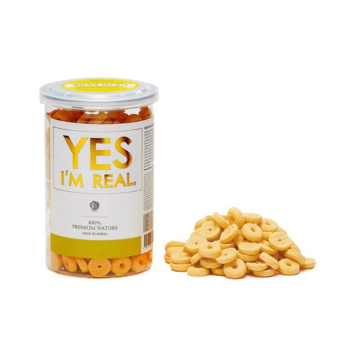 골드로니 예스아임리얼 강아지 수제간식, 치즈쿠키 맛, 250g, 1개