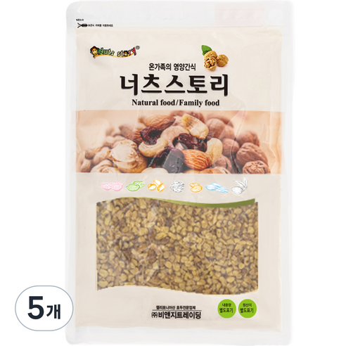 너츠스토리 호두 분태, 350g, 5개