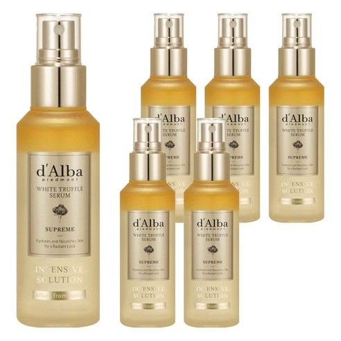 [비건뷰티] 달바 화이트 트러플 수프림 인텐시브 세럼, 100ml, 6개