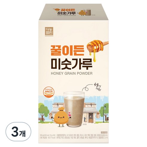 다농원 꿀이든 미숫가루 50p, 1kg, 3개
