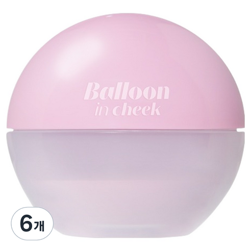 에뛰드 벌룬 인 치크 블러셔 6g, 버블라벤더, 6개