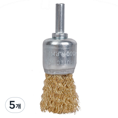 워크프로 베이비 브러쉬 19mm WP407001, 5개