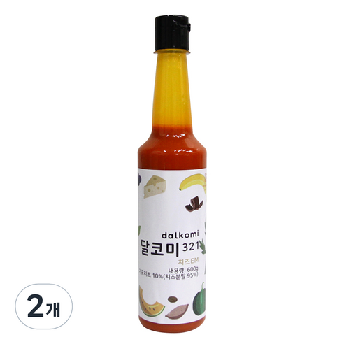 딜리셔스마켓 액상향료 달코미 치즈em, 600g, 2개