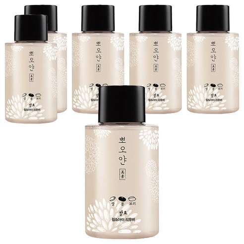 뽀오얀 미소 발효 립 앤 아이 리무버, 120ml, 6개