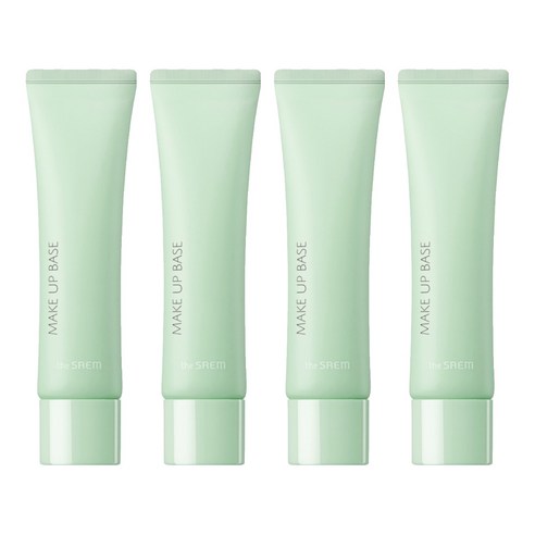 더샘 샘물 에어리 코튼 메이크업 베이스 30ml, 01 그린, 4개