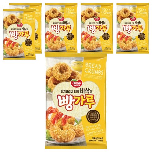 동원 빵가루, 6개, 200g