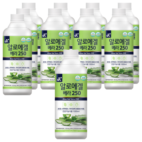 DR 알로에겔 베라 250, 1L, 10개