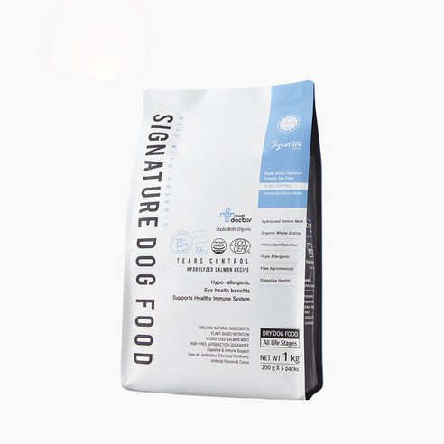 자연의 건강함으로 채우는 반려견의 행복, 마이펫닥터 시그니처 사료