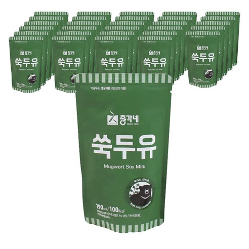 총각네 쑥두유, 30개, 190ml