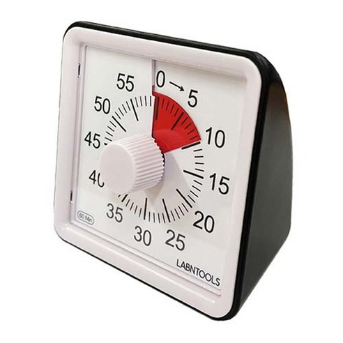 침묵 속에서 시간을 디자인하다: 랩앤툴스 구글타이머 무음모델