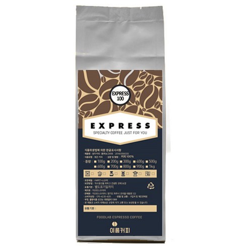 이룸커피 EXPRESS 100 커피, 홀빈, 200g, 1개