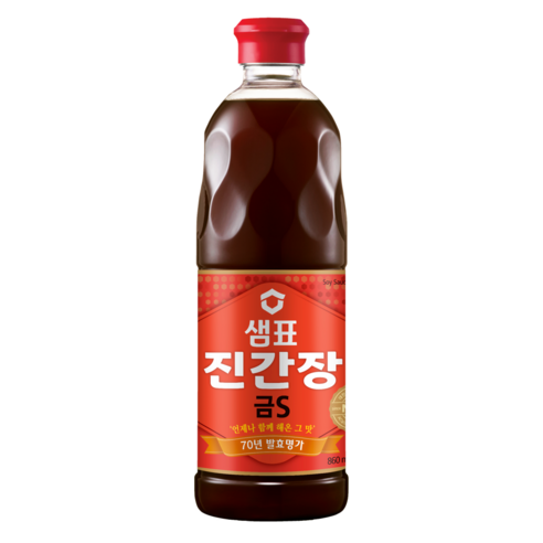 샘표 진간장 금S, 1.7L, 1개