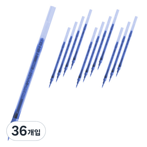 미쯔비시 시그노 유니볼 리필심 UMR-1 0.38mm, 블루(블루심), 36개