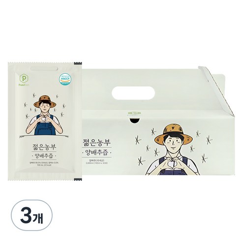 푸릇담 젊은농부 양배추즙, 100ml, 90개