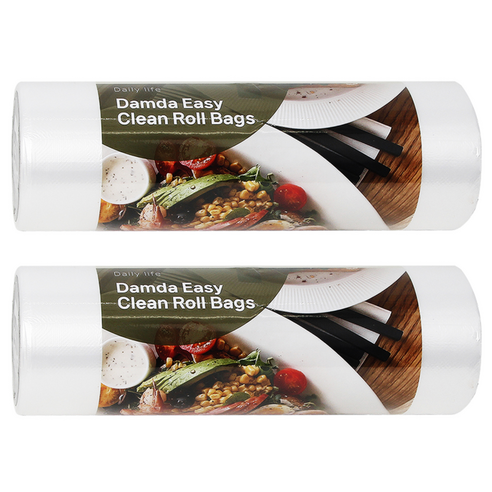 담다비닐 위생 봉투 중형 25cm x 35cm, 중(M), 500개입, 2개