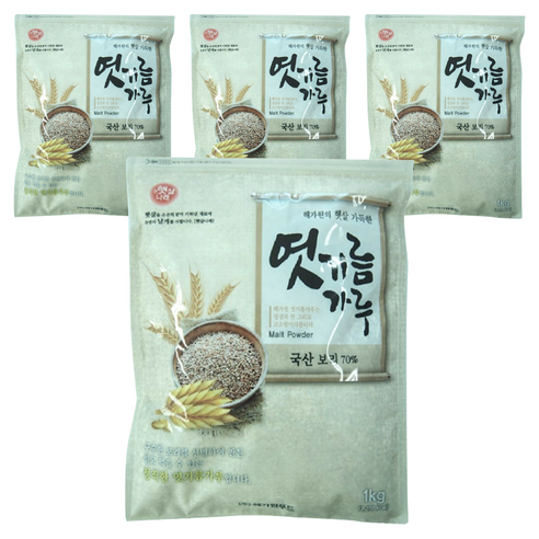 해가원 엿기름가루, 1kg, 4개