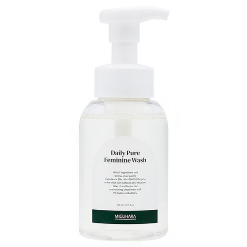 미구하라 데일리 퓨어 여성청결제, 300ml, 1개