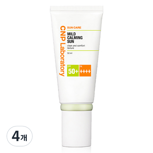 씨앤피 마일드 카밍 선로션 SPF50+ PA++++, 50ml, 4개