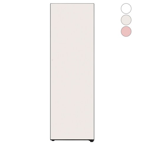 [색상선택형] LG전자 컨버터블 패키지 오브제컬렉션 냉장전용고 오토도어 글라스 324L X322AA3, 베이지, X322GB3S, 베이지
