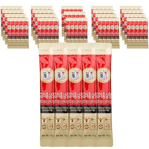 풍년보감 고려홍삼정 투데이굿타임 홍삼스틱 벌크포장, 15g, 100개