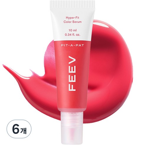 피브 컬러 세럼 블러셔 10ml, 피터패트, 6개
