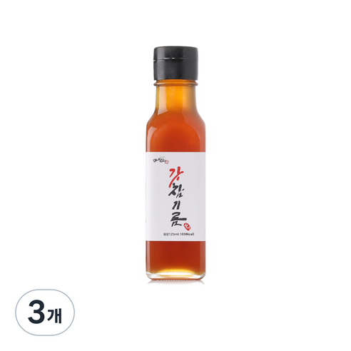 순애할매농산 갓참기름, 125ml, 3개
