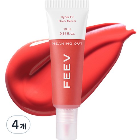 피브 컬러 세럼 블러셔 10ml, 미닝아웃, 4개