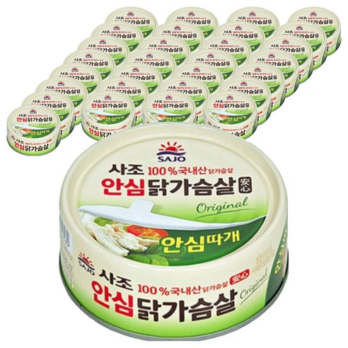 사조 안심 리얼닭가슴살, 90g, 36개
