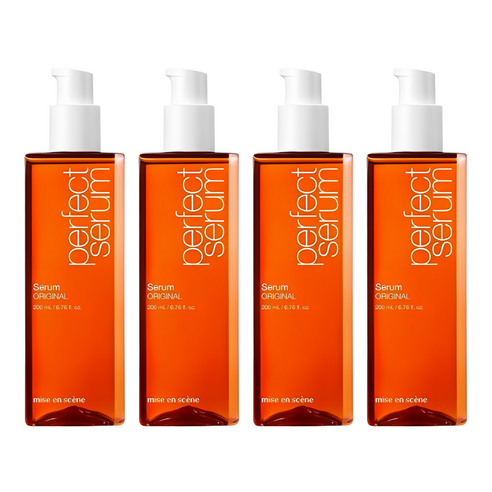 미쟝센 퍼펙트 오리지널 대용량 헤어 세럼, 200ml, 4개