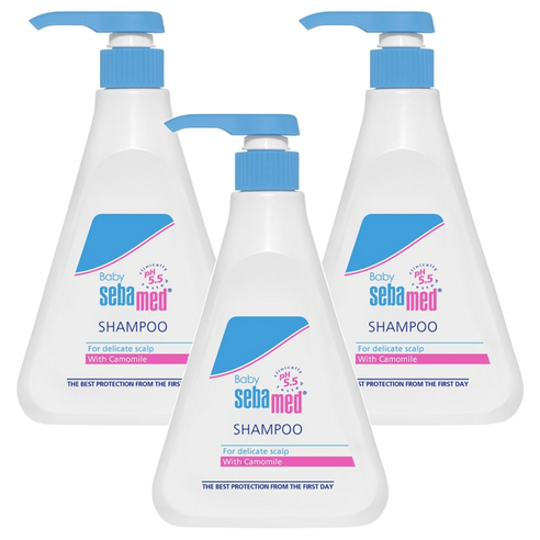세바메드 칠드런스 유아샴푸, 3개, 500ml