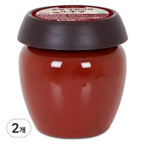 더해담 순창 상황버섯 고추장, 500g, 2개